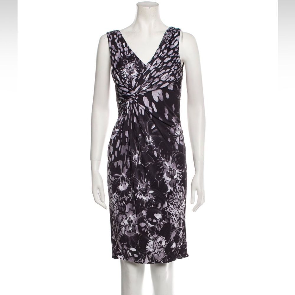 VERSACE floral print dress